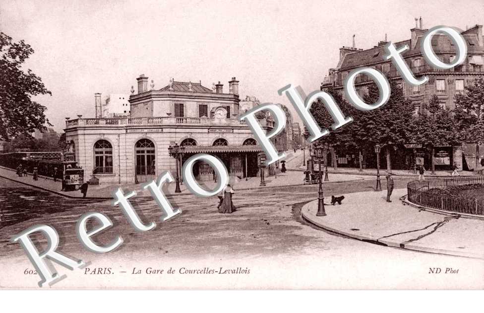 La Gare de Courcelles Levallois