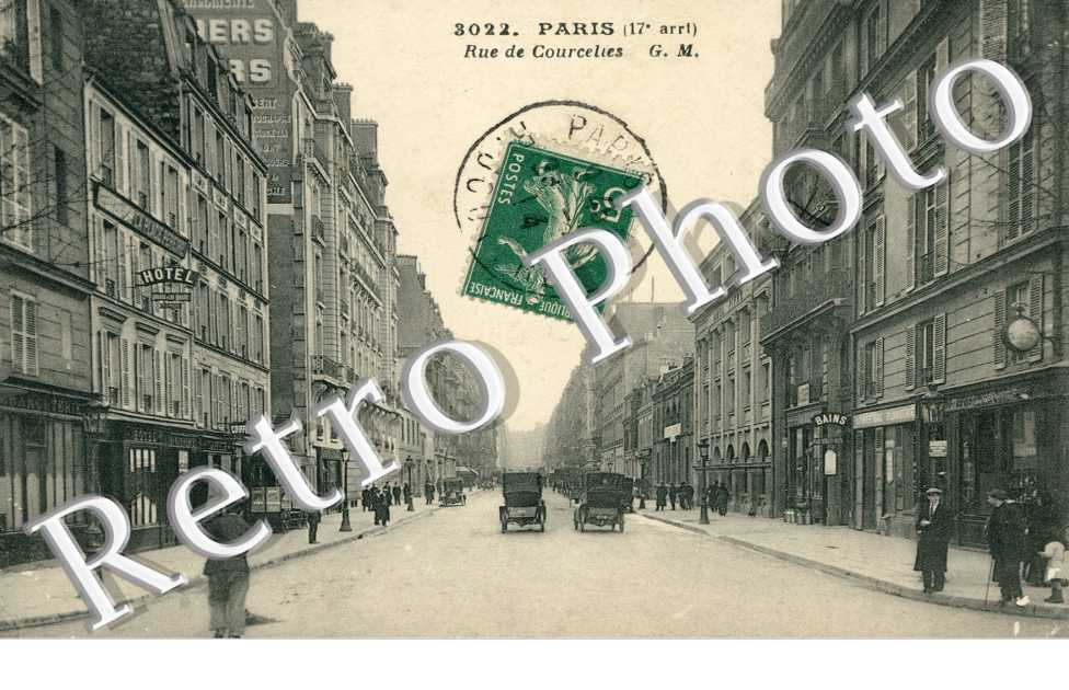 la rue de Courcelles