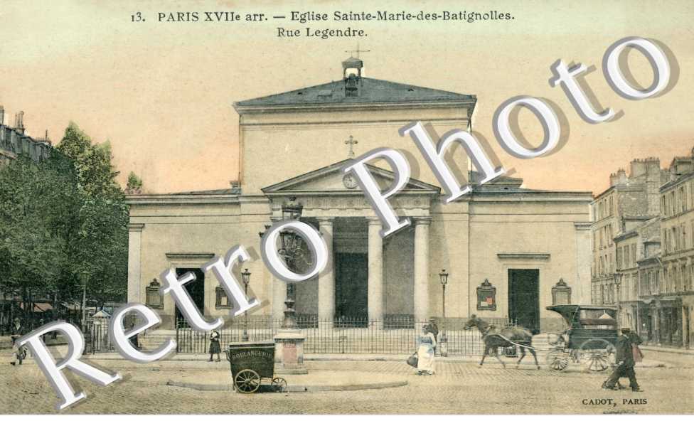 Eglise Sainte Marie des Batignolles - rue Legendre
