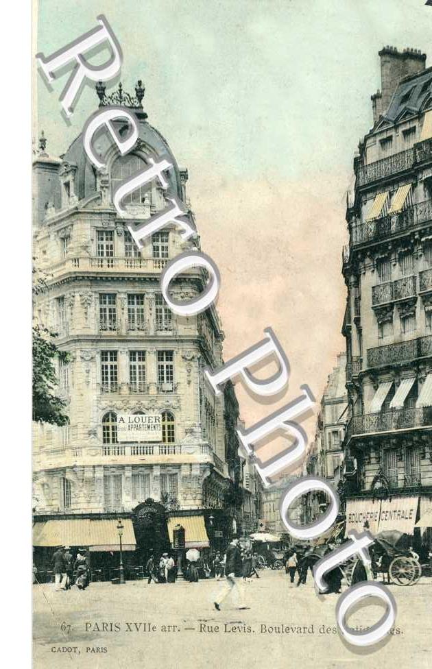 Rue Levis, Boulevard des Batignolles