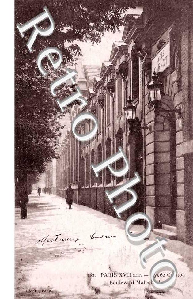 Lycee Carnot, Boulevard Malesherbes