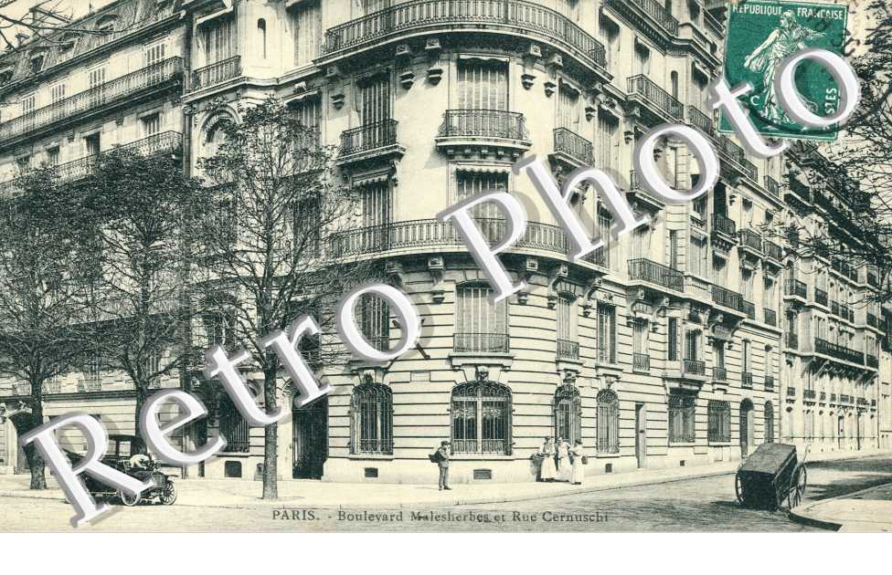 Boulevard Malesherbes et Rue Cernuschi