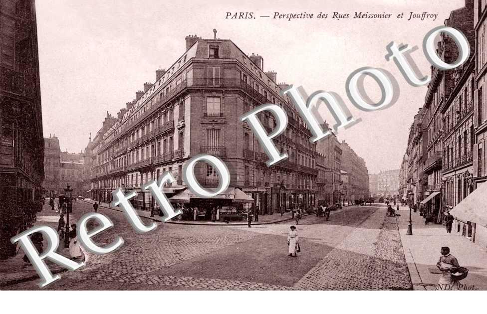 Rue Meissonier et Jouffroy