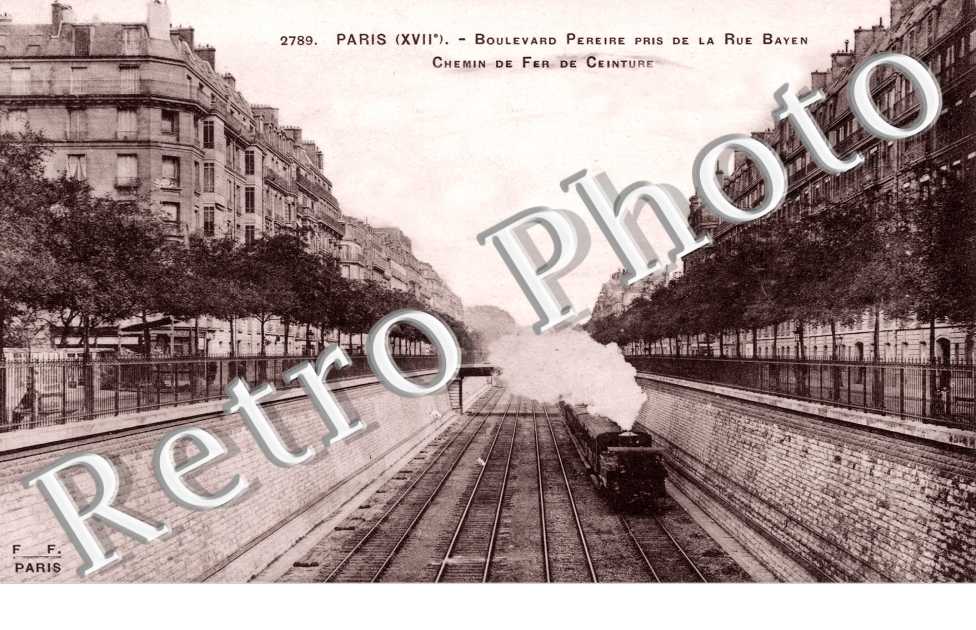 Boulevard Pereire pris de la rue Bayen
