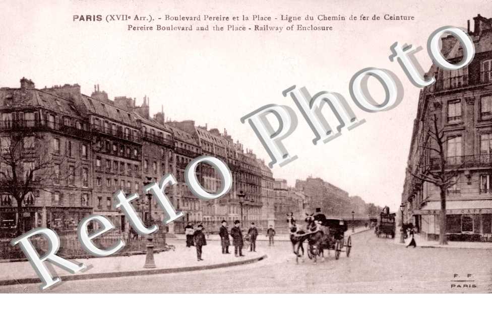 Boulevard Pereire et la place
