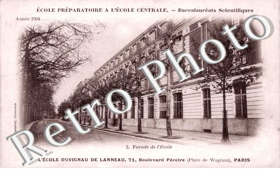 Ecole Preparatoire a l&#039;Ecole Centrale - 71 boulevard Péreire Place de Wagram