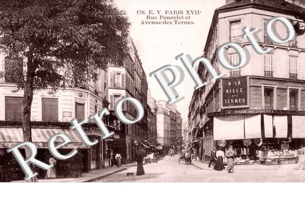 Rue Poncelet et Avenue des Ternes