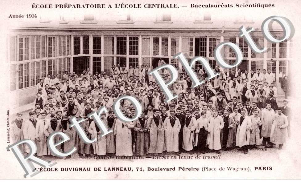 Ecole preparatoire a l&#039;Ecole Centrale, Baccalaureats Scientifiques   - 71 boulevard Péreire Place de Wagram