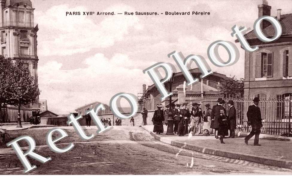 Rue Saussure, Boulevard Pereire