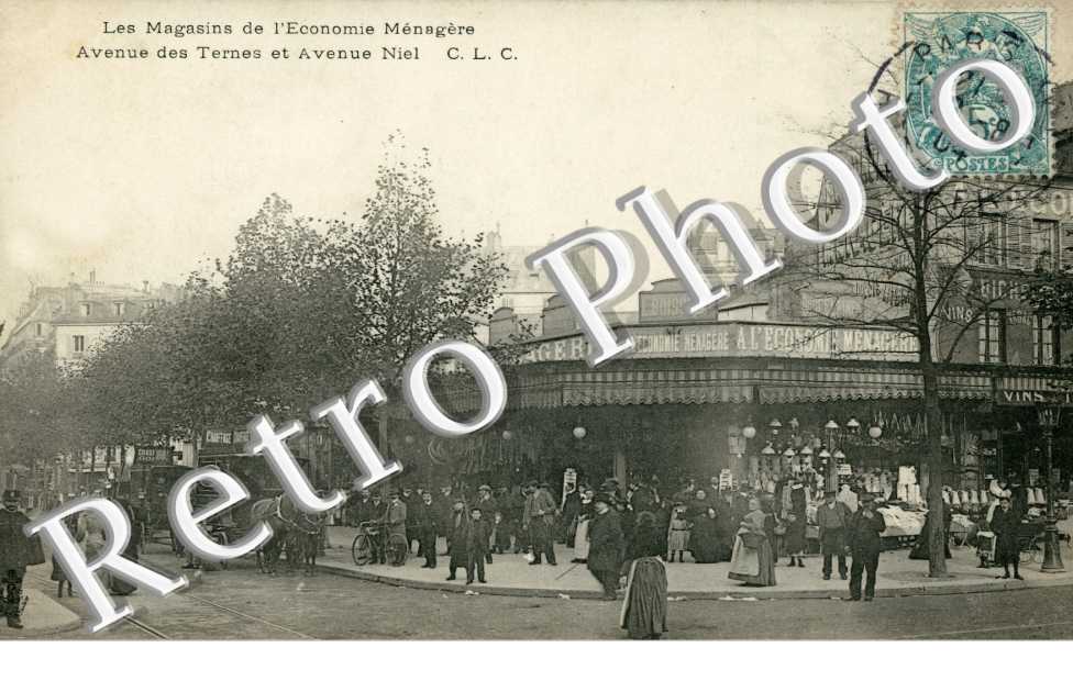 l&#039;avenue des Ternes Les Magasins de l&#039;Economie Menagere