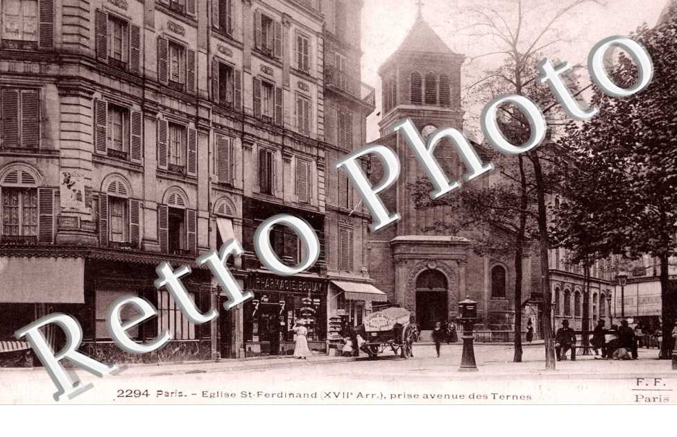 l&#039;avenue des Ternes Eglise Saint Ferdinand