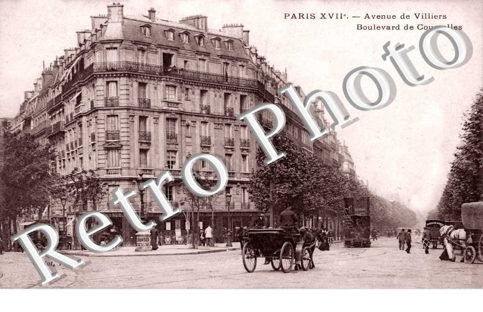 Avenue de Villiers, Boulevard de Courcelles