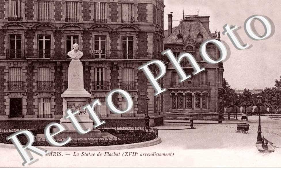 la Statue de Flachat - place Loulou-Gasté