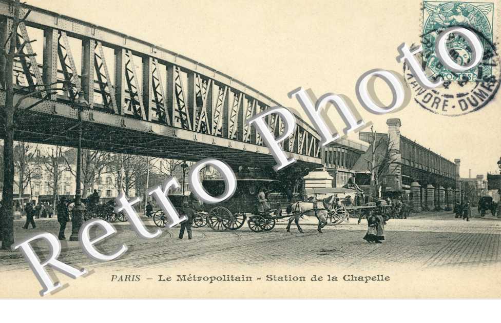 Le Metropolitain Station de la Chapelle