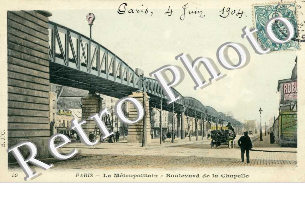 Le Boulevard de la Chapelle Le Metropolitain