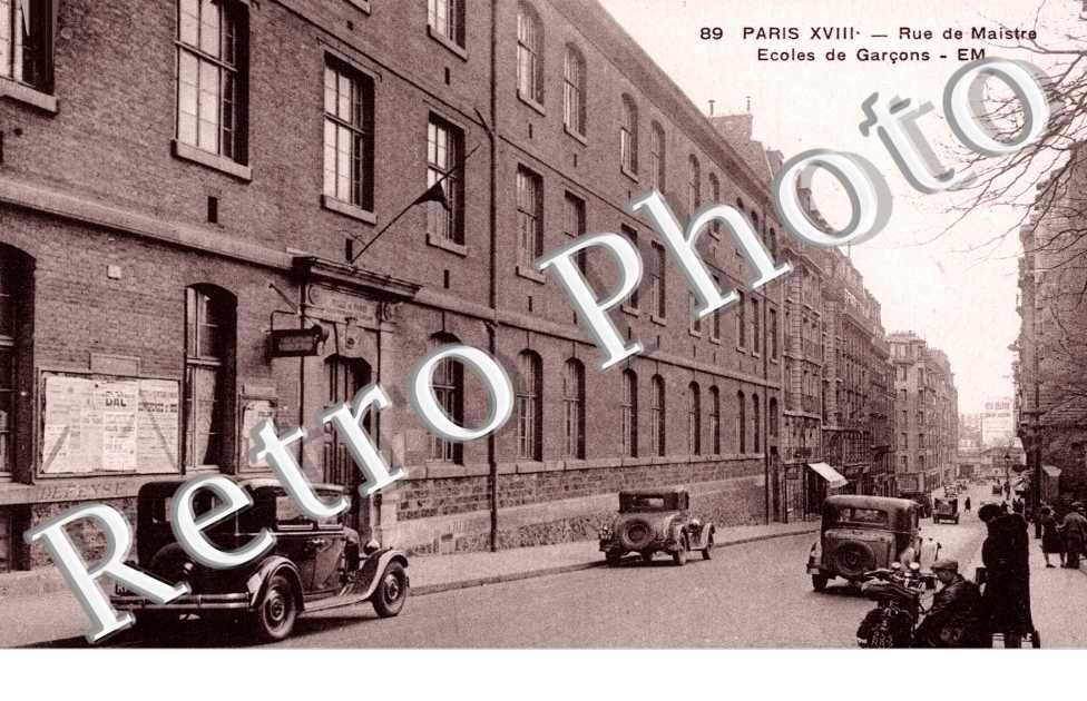 Rue de Maistre, Ecoles de Garcons