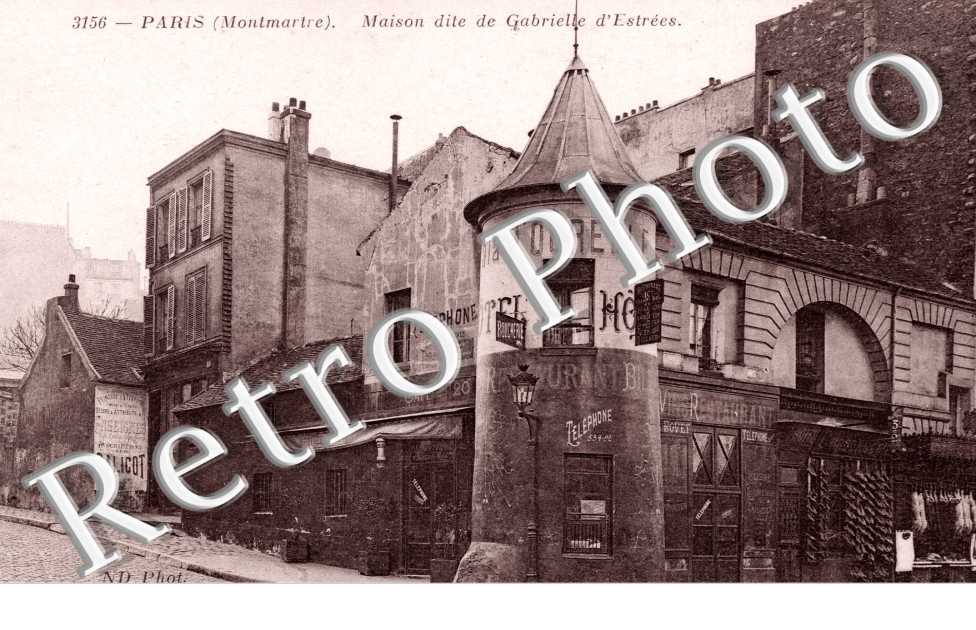 Montmartre, Maison de Gabrielle d'Estrees