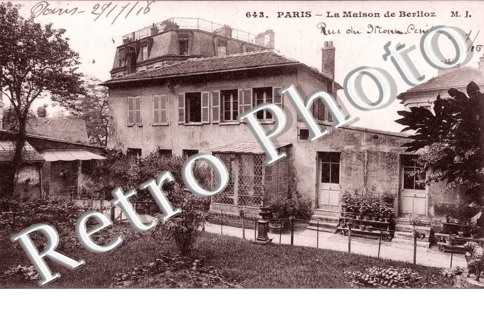 la Maison de Berlioz rue du Mont Cenis