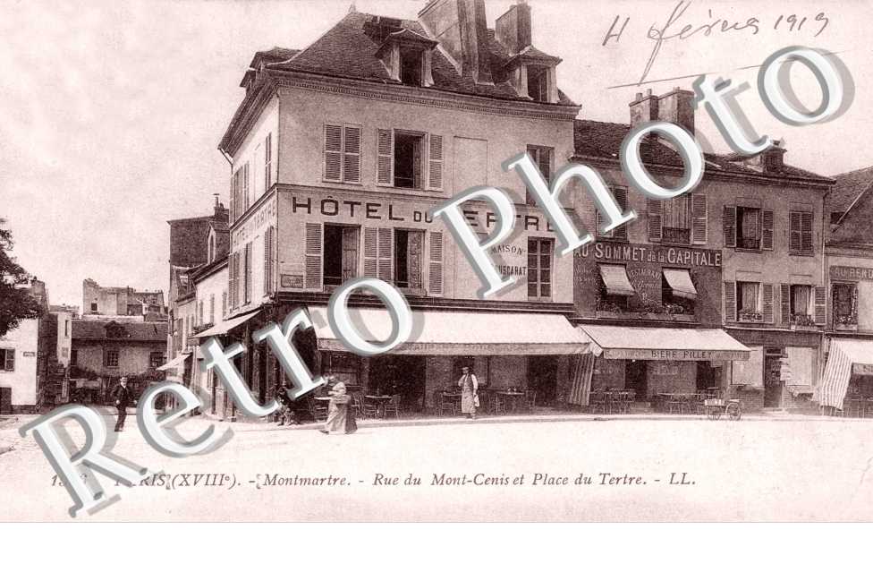 Rue du Mont Cenis et Place du Tertre