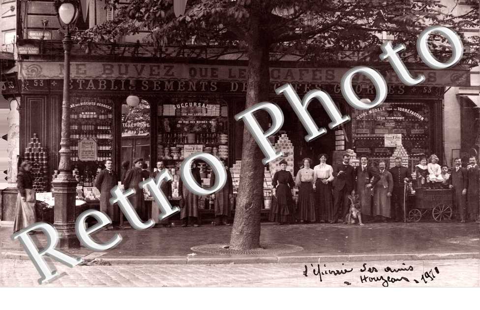 le boulevard Ornano Etablissements des Cafes Georges