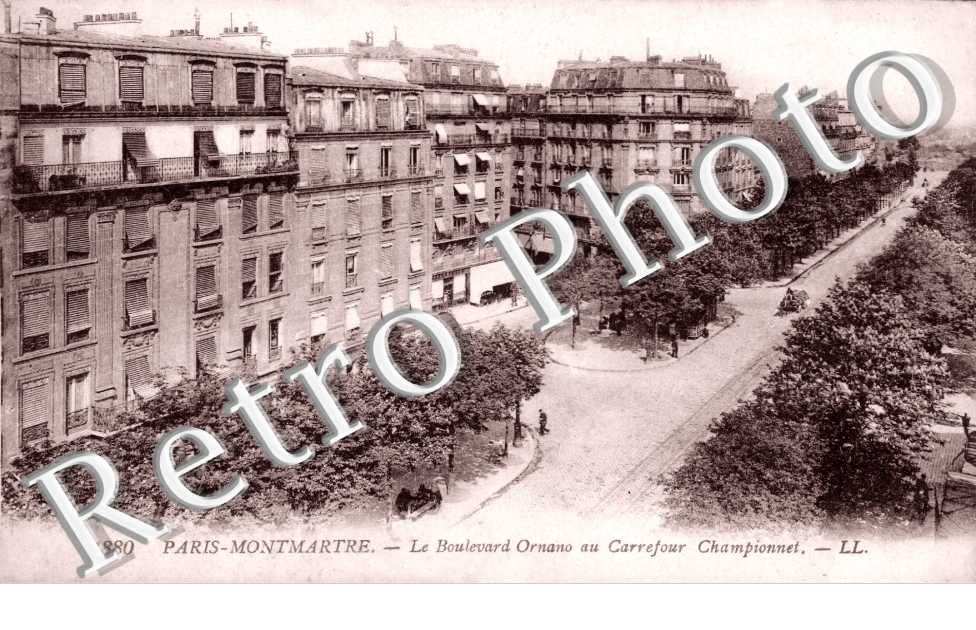Boulevard Orano au carrfour Championnet