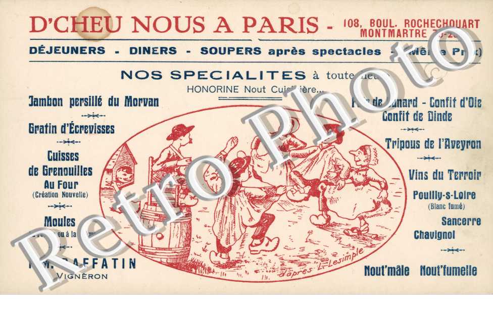 Boulevard Rochechouart Chez Raffatin