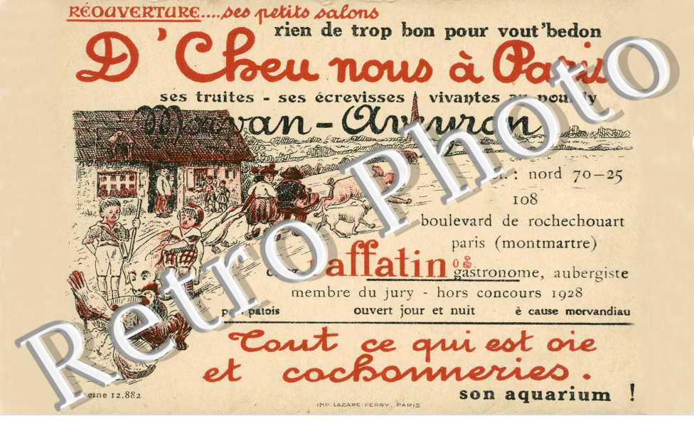 Boulevard Rochechouart Chez Raffatin
