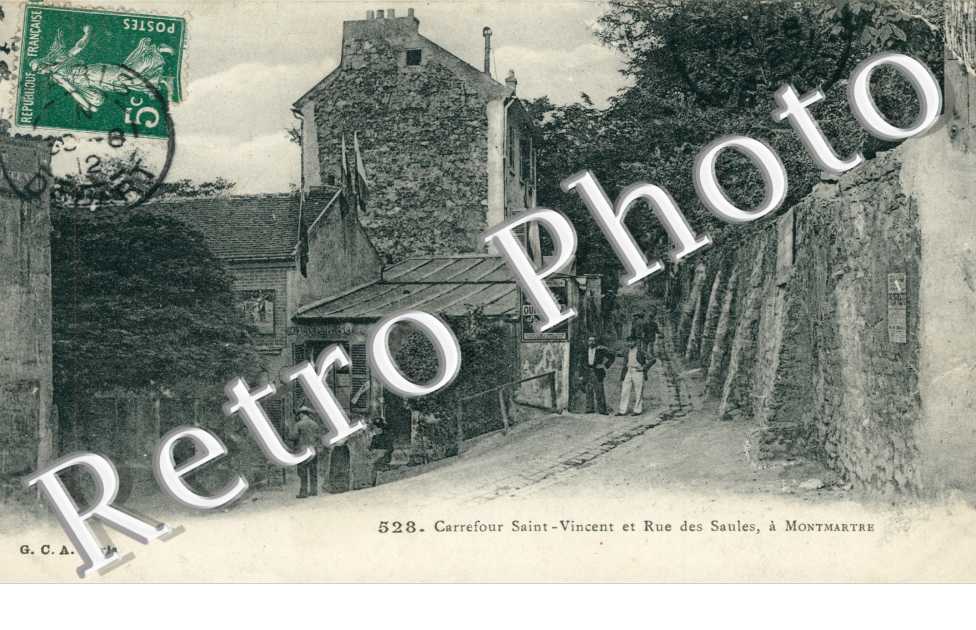 Carrefour Saint Vincent et Rue des Saules