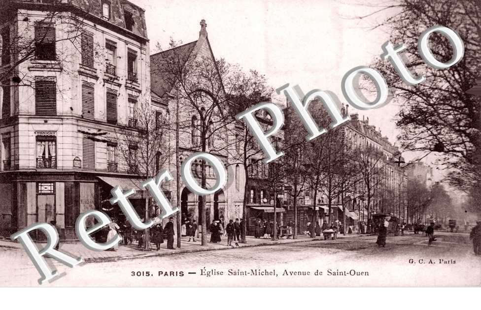 Avenue de Saint Ouen Eglise Saint-Michel