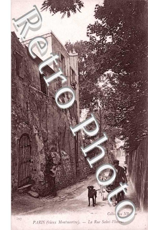 Montmartre, Rue Saint Vincent