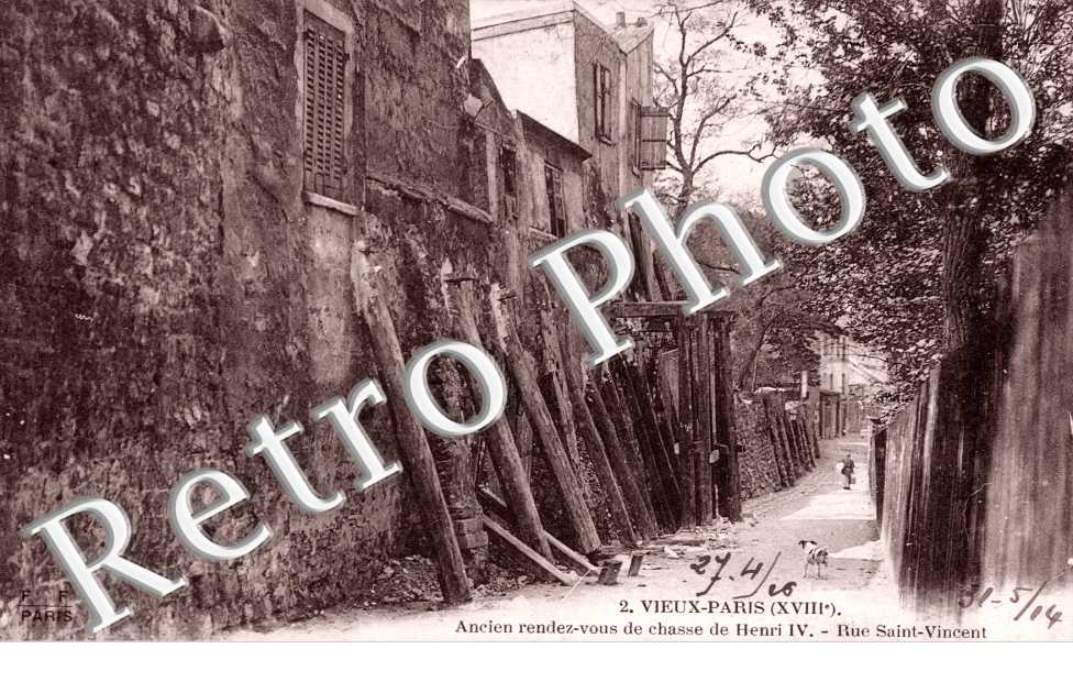 Montmartre rue Saint Vincent