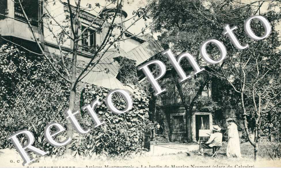 Montmartre, Artistes, le Jardin de Maurice Neumont