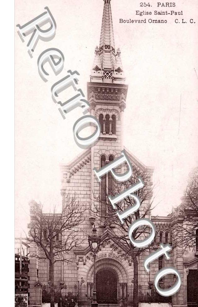 Eglise Saint Paul et Boulevard Orano