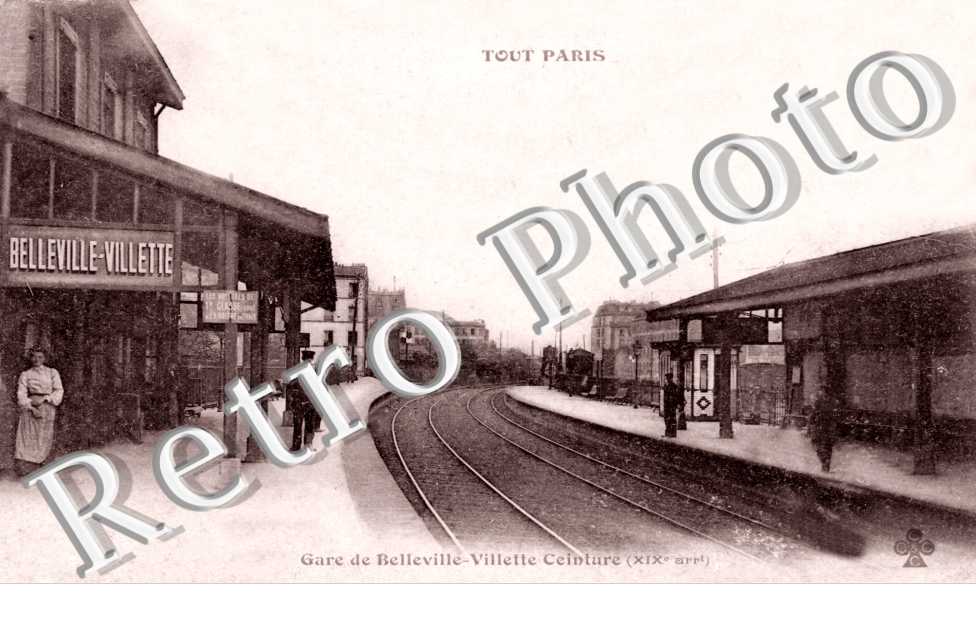 Gare de Belleville - Villette Ceinture