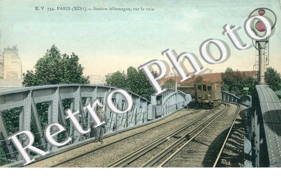 Metropolitain a la Station Allemagne