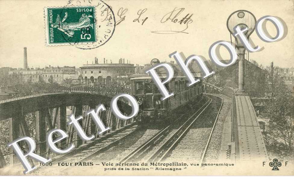 Le Metropolitain Station d&#039;Allemagne