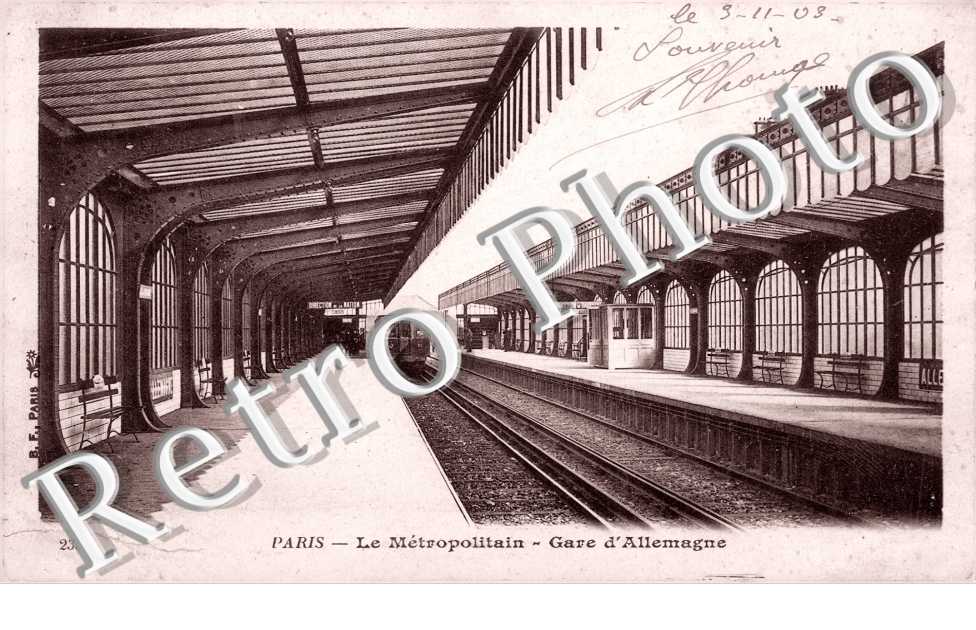 Le Metropolitain Gare d&#039;Allemagne