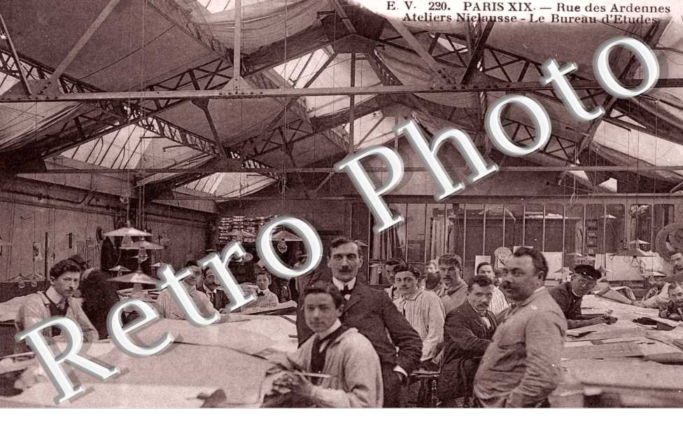 Rue des Ardennes, Ateliers Niclausse, Bureau d&#039;Etudes