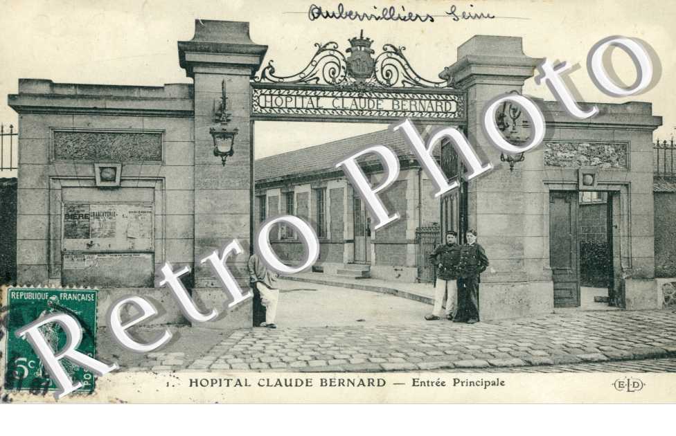Hopital Claude Bernard, Entree Principale