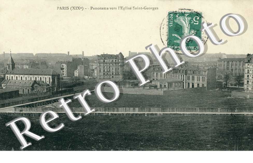 Panorama vers l&#039;Eglise Saint Georges