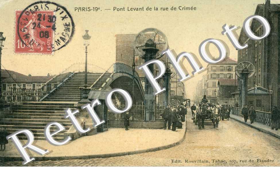 Pont Levant de la Rue de Crimee