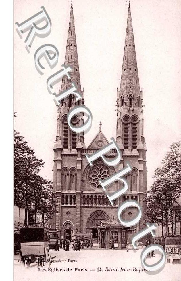 Eglise Saint Jean Baptiste de Belleville