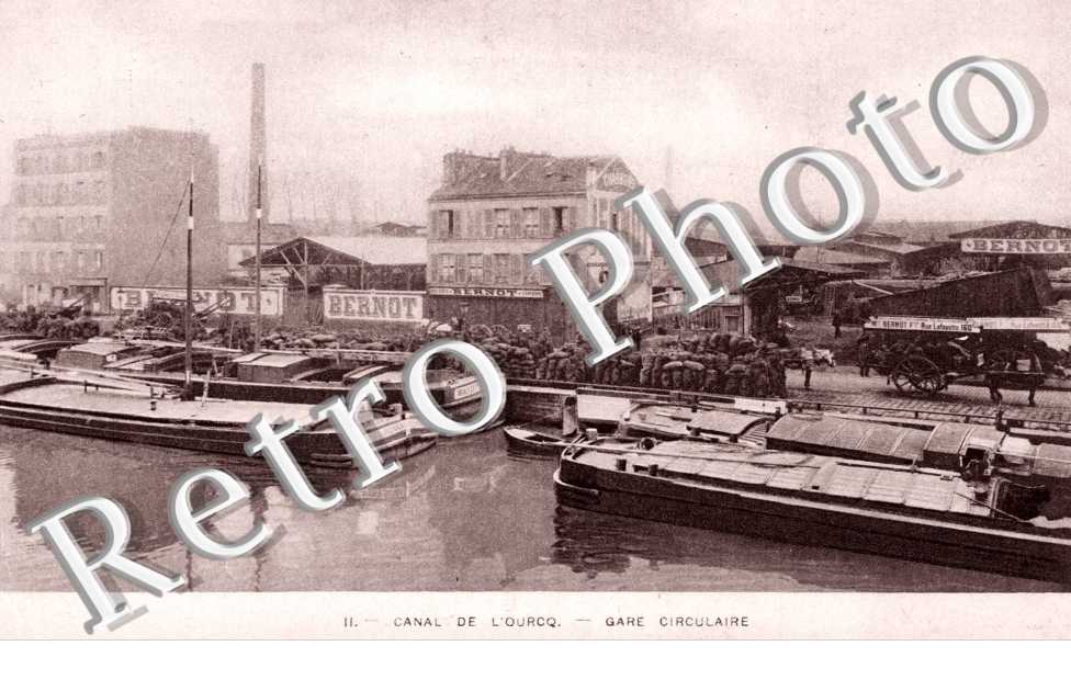 Canal de l&#039;Ourcq, Gare Circulaire