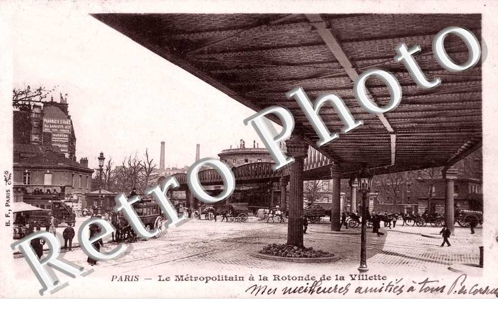 Le Metropolitain a la Rotonde de la Villette