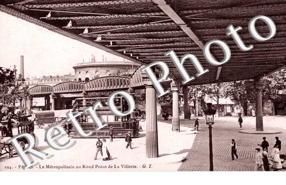 Le Metropolitain au Rond Point de la Villette