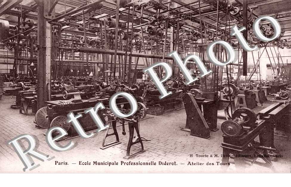 Ecole Municipale Professionnelle Diderot, Atelier des Tours