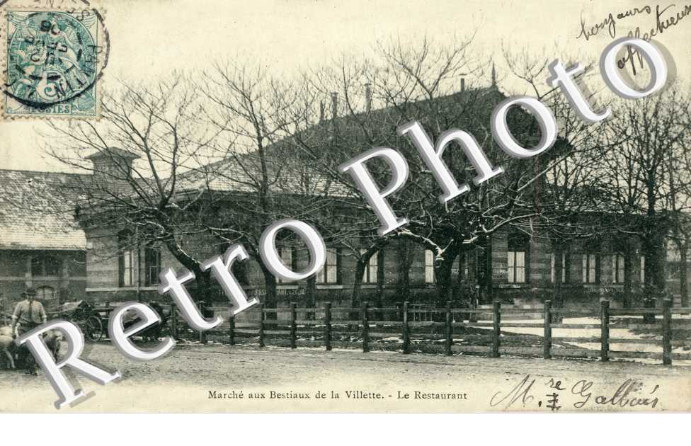 Marche aux Bestiaux de la Villette, le restaurant