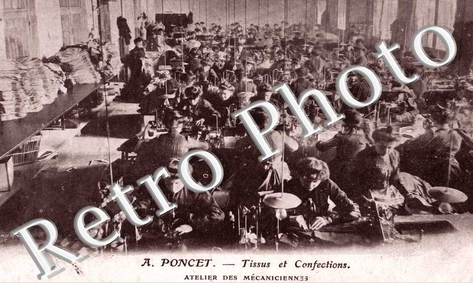 42 rue d'Avron Poncet, Tissus et Confections, Ateliers de Mecaniciennes