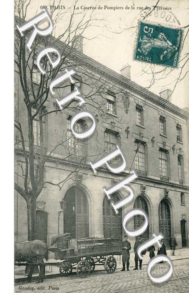 La Caserne de Pompiers de la Rue des Pyrenees