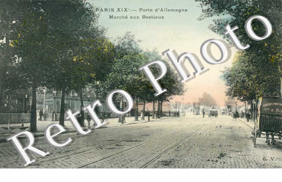 Porte d&#039;Allemagne, Marche aux Bestiaux